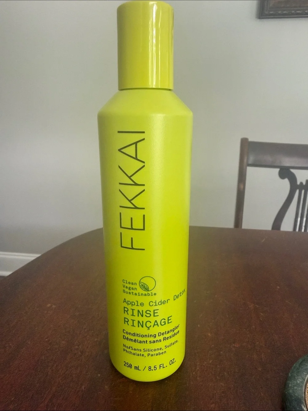 Fekkai Apple Cider Detox Rinse Conditioning Detangler Full Size- New